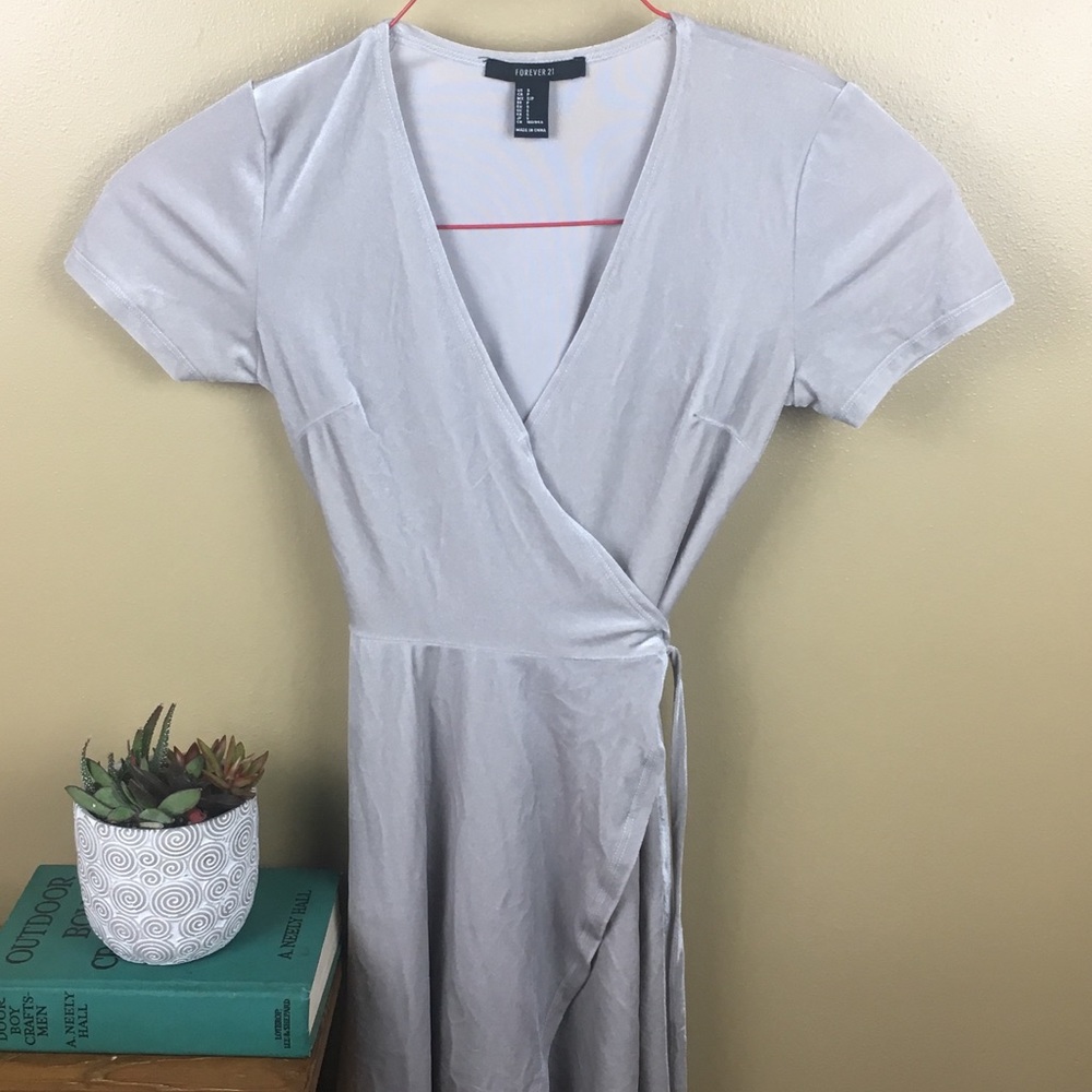 Velvet Wrap Dress